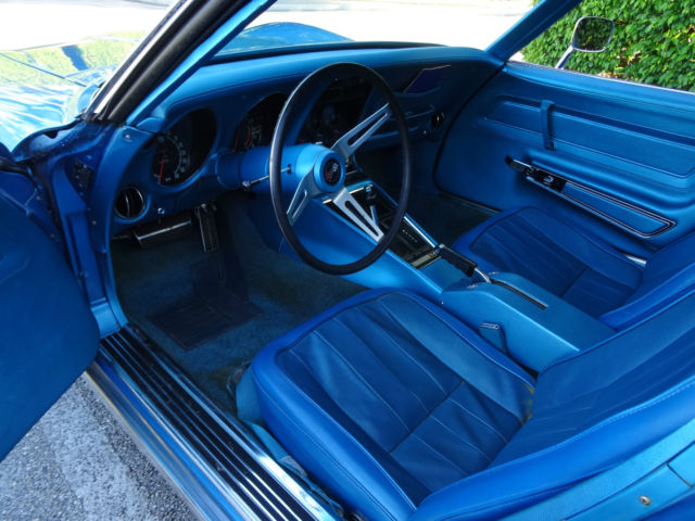 1970 Blue Chevrolet Corvette Coupe