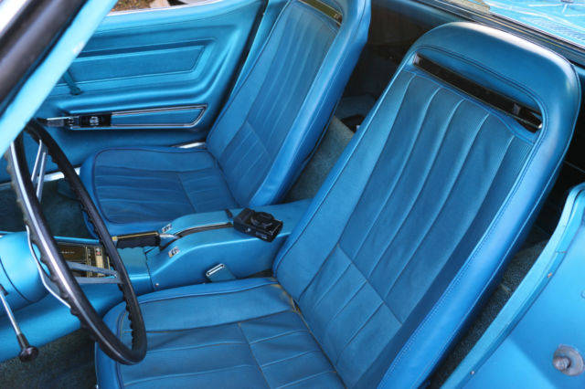 1970 Blue Chevrolet Corvette Coupe