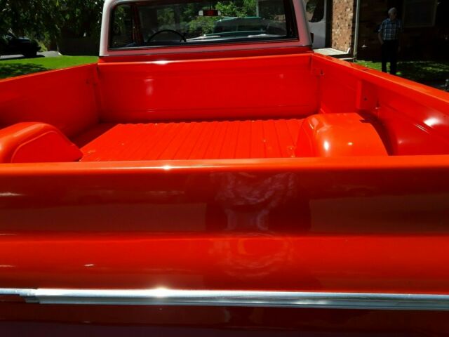 1970 Hugger Orange and white Chevrolet C10 Pickup Standard Cab Pickup