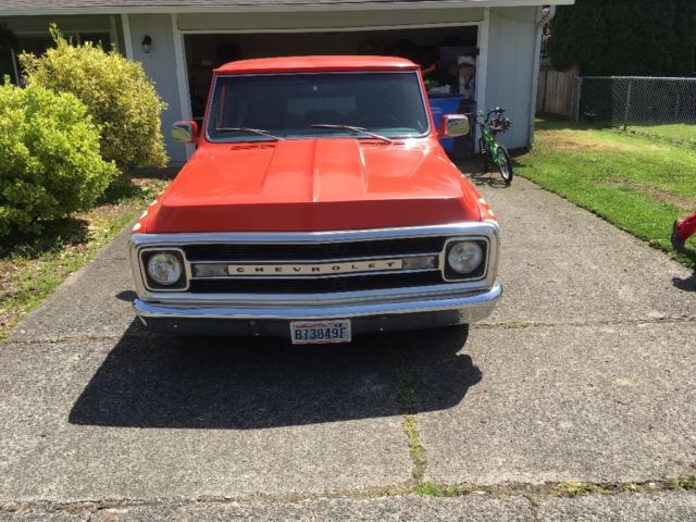 1970 White Chevrolet C-10 Standard Cab Pickup