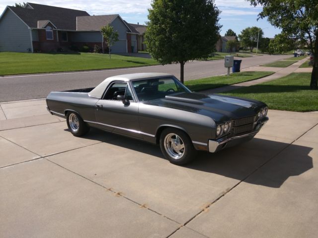 1970 Gray Chevrolet El Camino