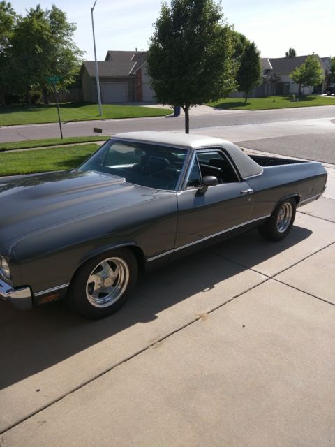 1970 Gray Chevrolet El Camino