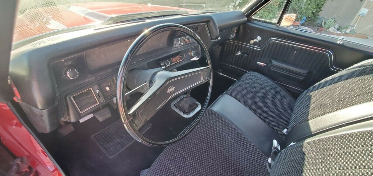 1970 Burgundy Chevrolet El Camino