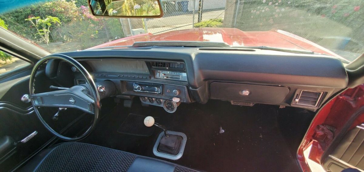 1970 Burgundy Chevrolet El Camino