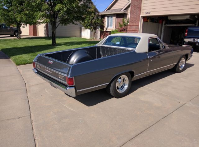 1970 Gray Chevrolet El Camino