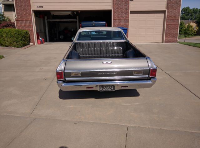 1970 Gray Chevrolet El Camino