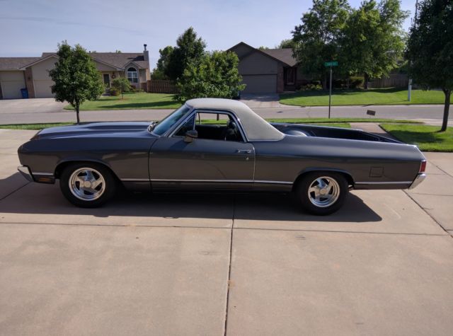 1970 Gray Chevrolet El Camino