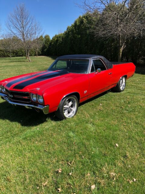 1970 Red Chevrolet El Camino