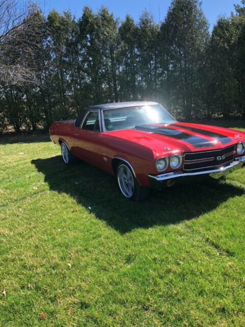 1970 Red Chevrolet El Camino