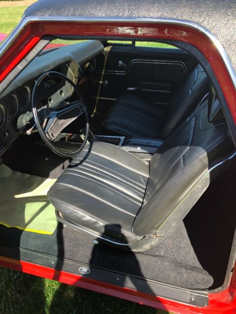 1970 Red Chevrolet El Camino