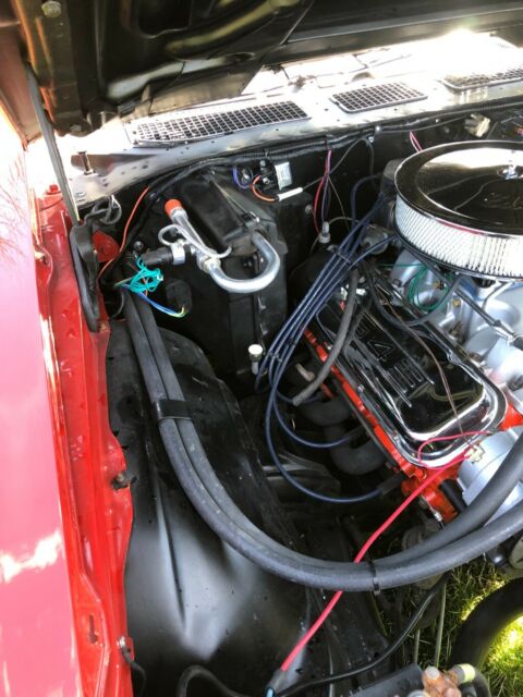 1970 Red Chevrolet El Camino