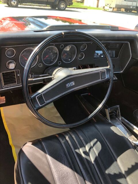 1970 Red Chevrolet El Camino