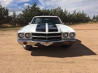 1970 White Chevrolet El Camino Standard Cab Pickup