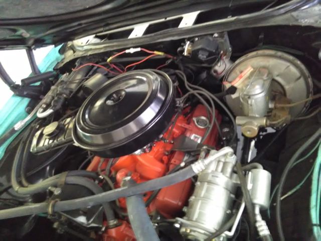 1970 Turquise-Black Chevrolet El Camino Standard Cab Pickup