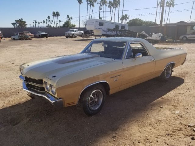 1970 Green Chevrolet El Camino