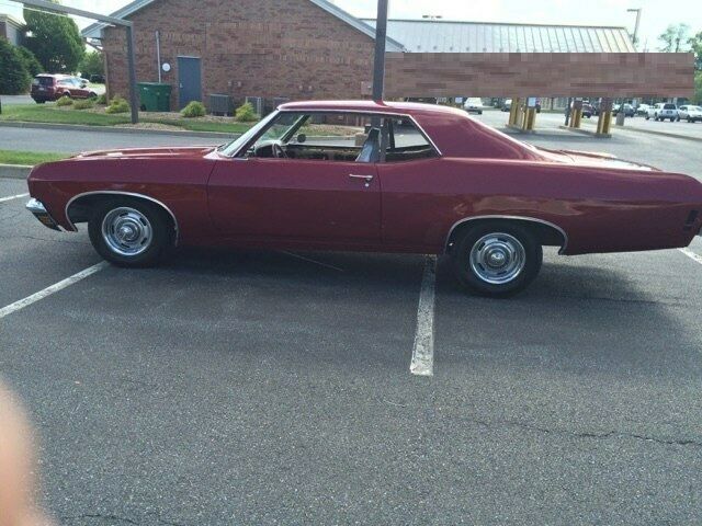 1970 Crystal Red Metallic Chevrolet Impala Coupe