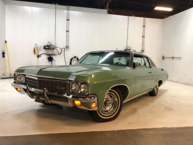 1970 Green Chevrolet Impala Coupe