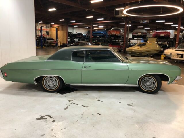 1970 Green Chevrolet Impala Coupe