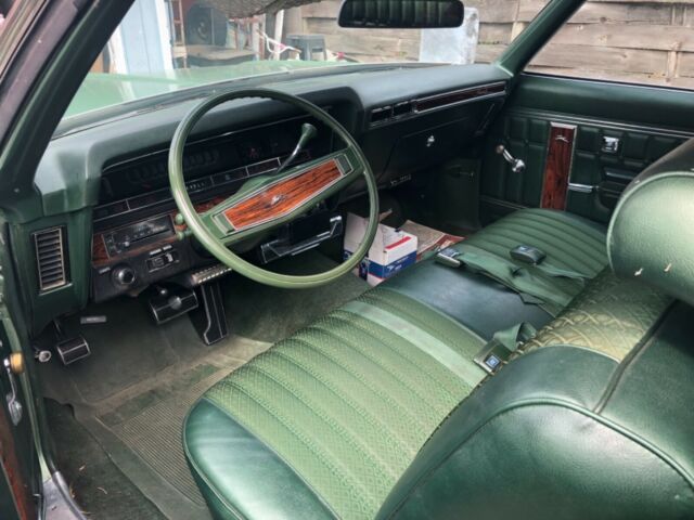 1970 Green Chevrolet Impala Coupe