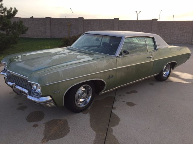 1970 Green Chevrolet Impala Coupe