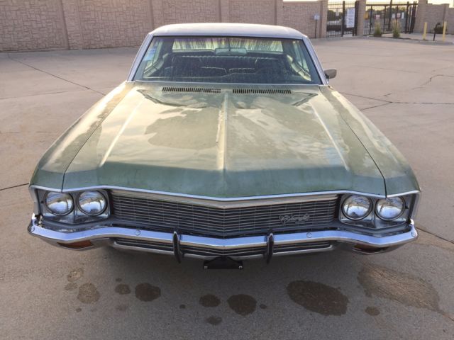 1970 Green Chevrolet Impala Coupe
