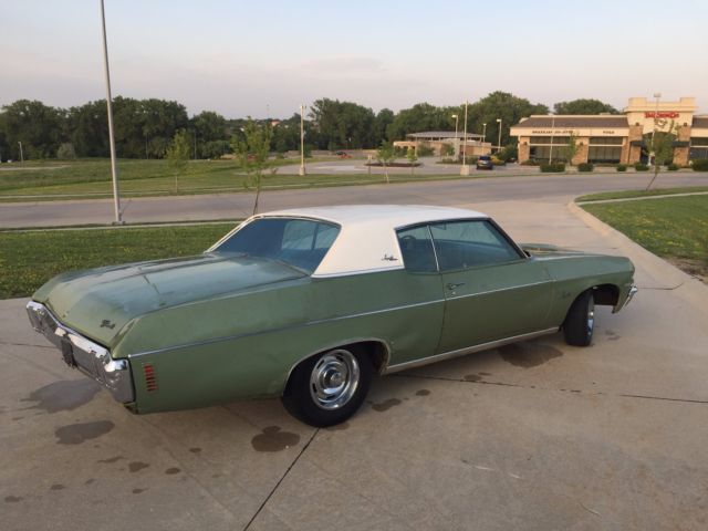 1970 Green Chevrolet Impala Coupe