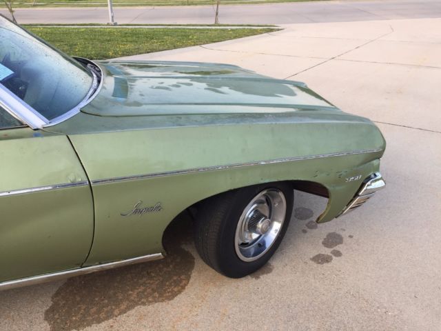 1970 Green Chevrolet Impala Coupe