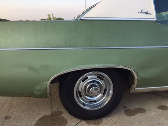 1970 Green Chevrolet Impala Coupe