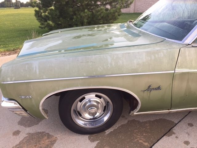1970 Green Chevrolet Impala Coupe