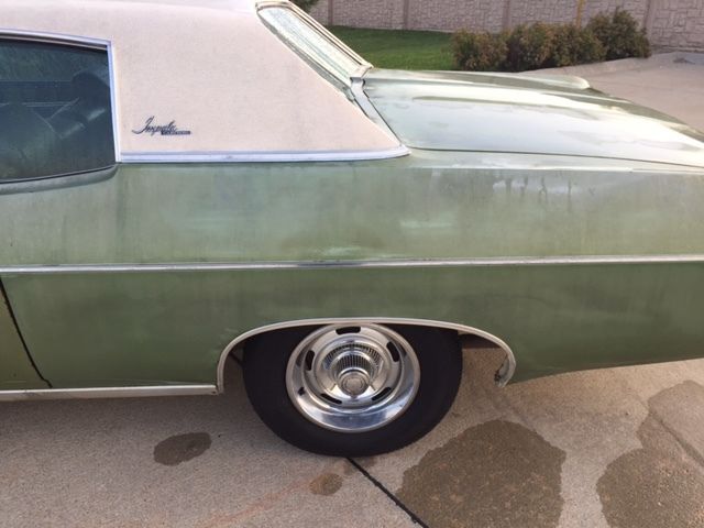 1970 Green Chevrolet Impala Coupe