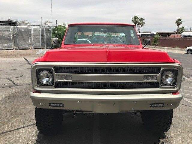 1970 Red Chevrolet C-10 Standard Cab Pickup