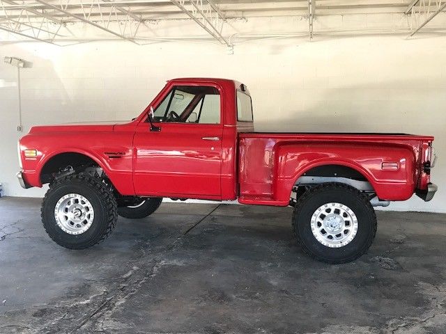 1970 Red Chevrolet C-10 Standard Cab Pickup