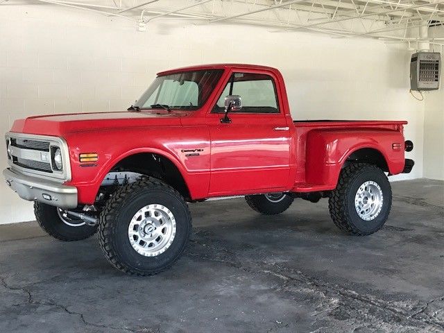 1970 Red Chevrolet C-10 Standard Cab Pickup