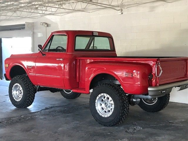 1970 Red Chevrolet C-10 Standard Cab Pickup