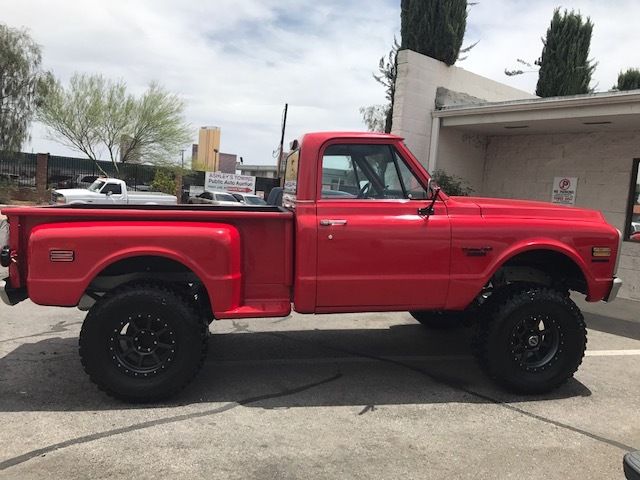 1970 Viper Red Chevrolet C-10 Standard Cab Pickup
