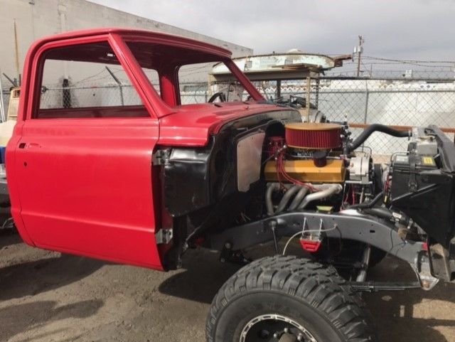 1970 Viper Red Chevrolet C-10 Standard Cab Pickup