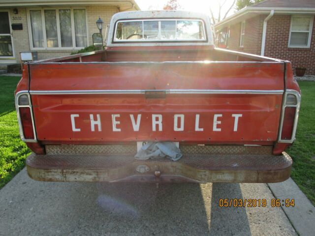 1970 Orange Chevrolet C/K Pickup 2500
