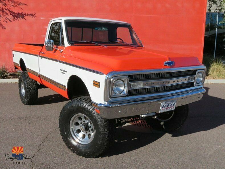 1970 Orange Chevrolet K-20