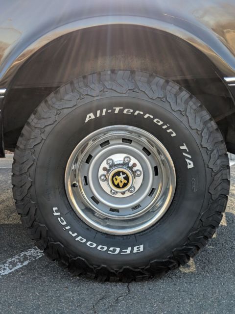 1970 Black Chevrolet Blazer
