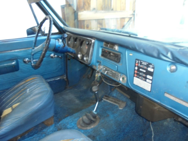 1970 Blue Chevrolet Blazer