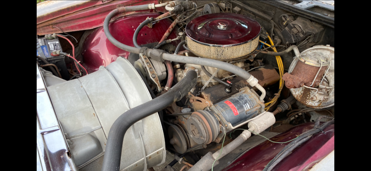 1970 Burgundy Chevrolet Monte Carlo Coupe