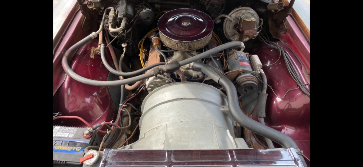 1970 Burgundy Chevrolet Monte Carlo Coupe