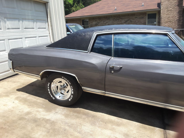 1970 Gray Chevrolet Monte Carlo Fastback