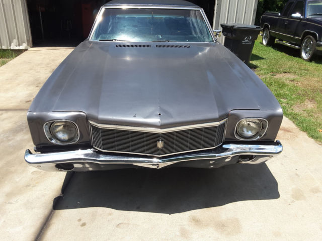 1970 Gray Chevrolet Monte Carlo Fastback
