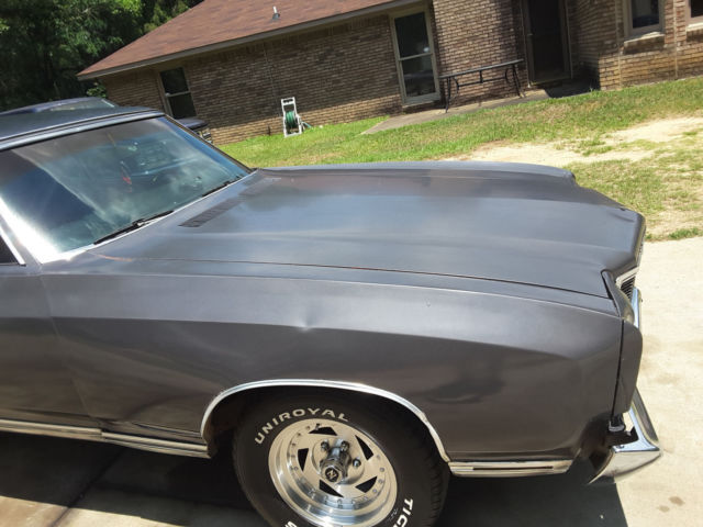 1970 Gray Chevrolet Monte Carlo Fastback