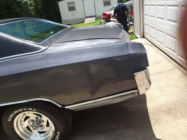 1970 Gray Chevrolet Monte Carlo Fastback