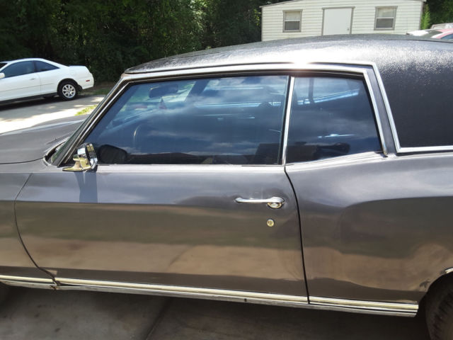 1970 Gray Chevrolet Monte Carlo Fastback