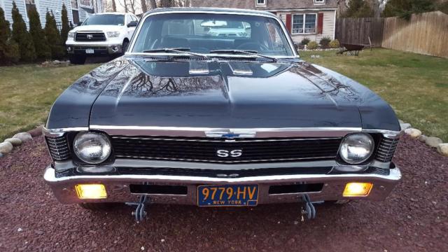 1970 Black Chevrolet Nova Coupe