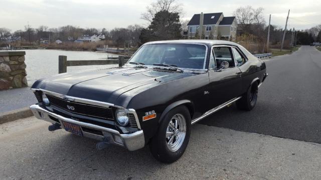1970 Black Chevrolet Nova Coupe