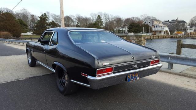 1970 Black Chevrolet Nova Coupe